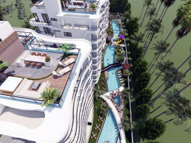 OTEL KONFORUNDA SATILIK 3+1 RESİDENCE DAİRELER