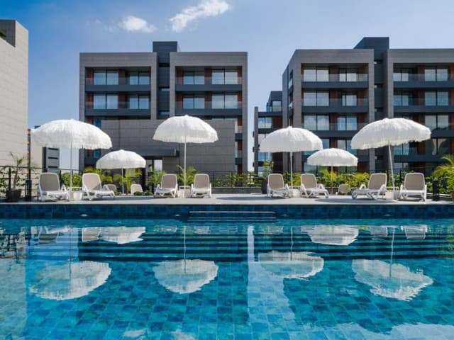 MAGOSA  MARAŞ BÖLGESİNDE  RESİDENCE APT. DE  SIFIR  SATILIK  DAİRE