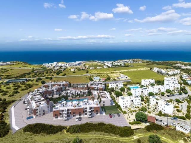 KKTC GİRNE ESENTEPE,DE DENİZ MANZARALI ESNEK ÖDEME PLANINA SAHİP STUDİO DAİRELER